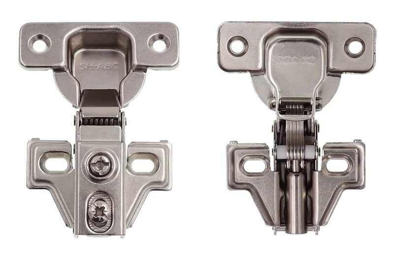 DecoBasics 5/8"" Overlay Full Overlay Soft Close Cabinet Hinges for Kitchen Cabinets (20 PCS)- 105 Face Frame Concealed Cabinet Door Hinge -3 Way Adjustability Matching Screw & Easy Installation - Image 5